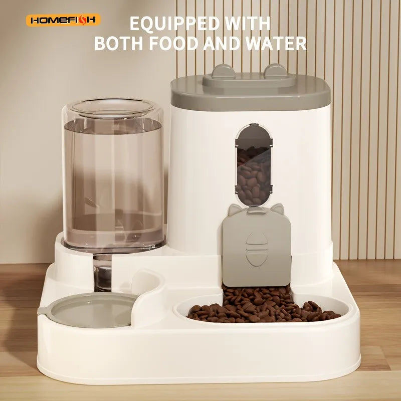 2 in 1 Pet Water and Food Dispenser