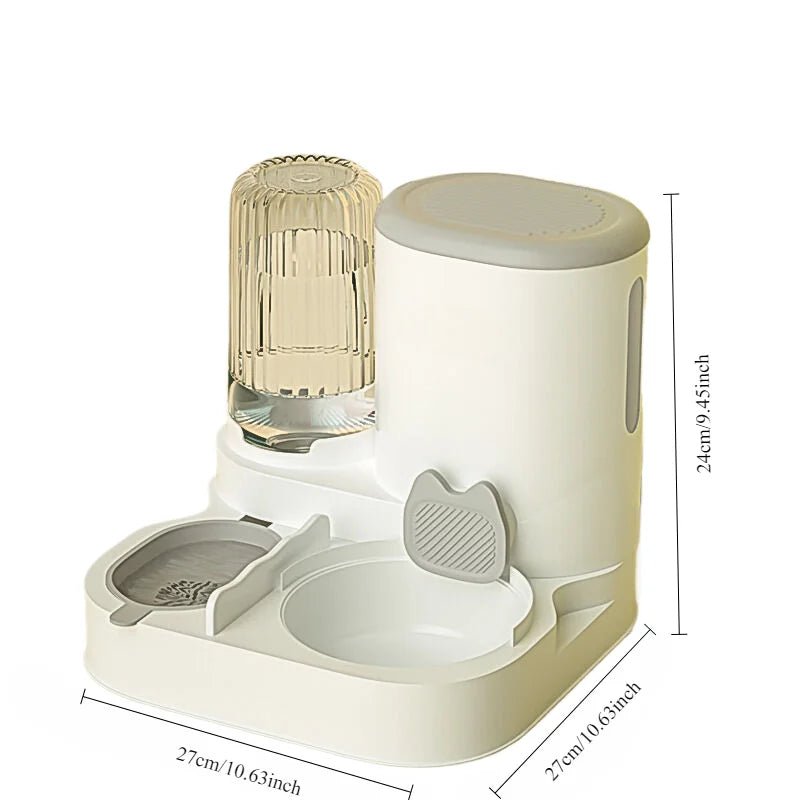 Automatic Pet Feeder Water Dispenser