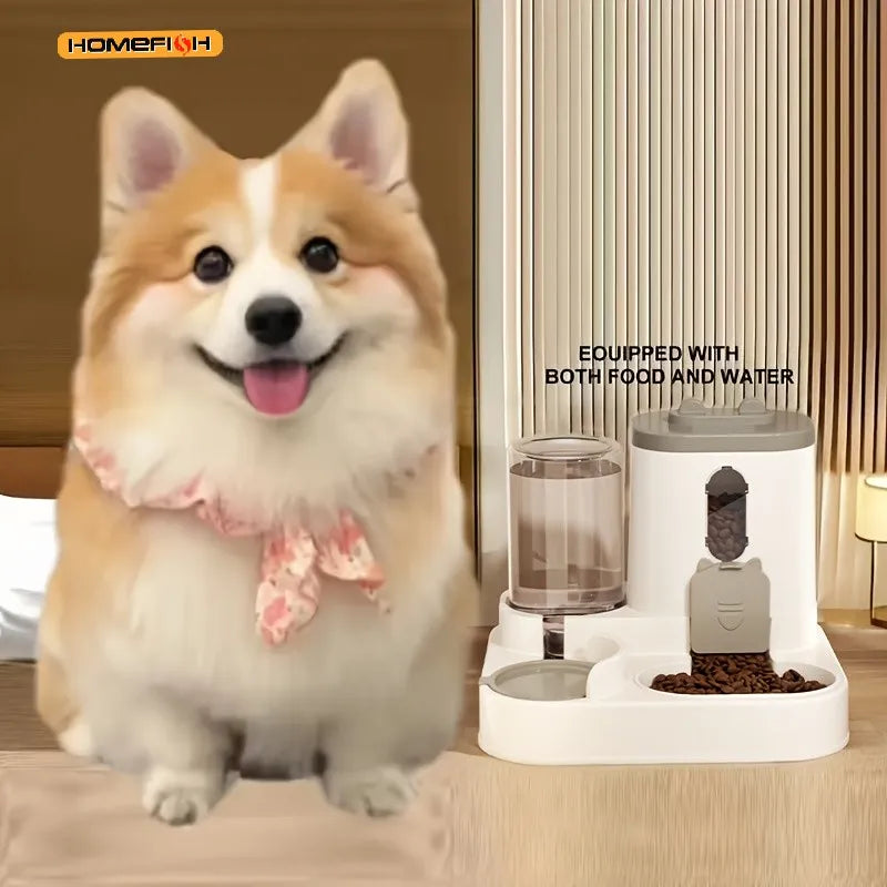 2 in 1 Pet Water and Food Dispenser