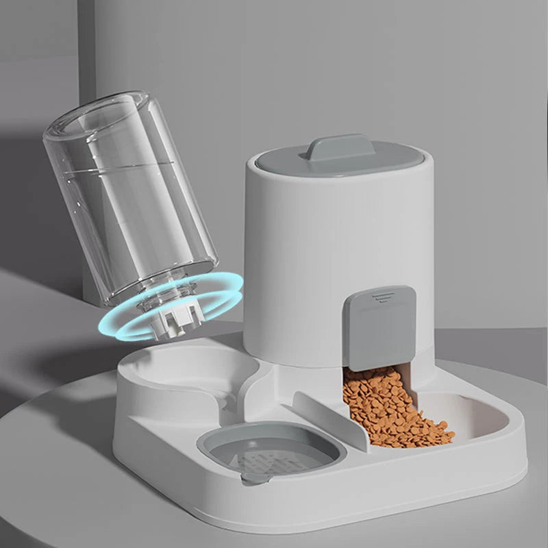 Pet feeding and drinking bowl