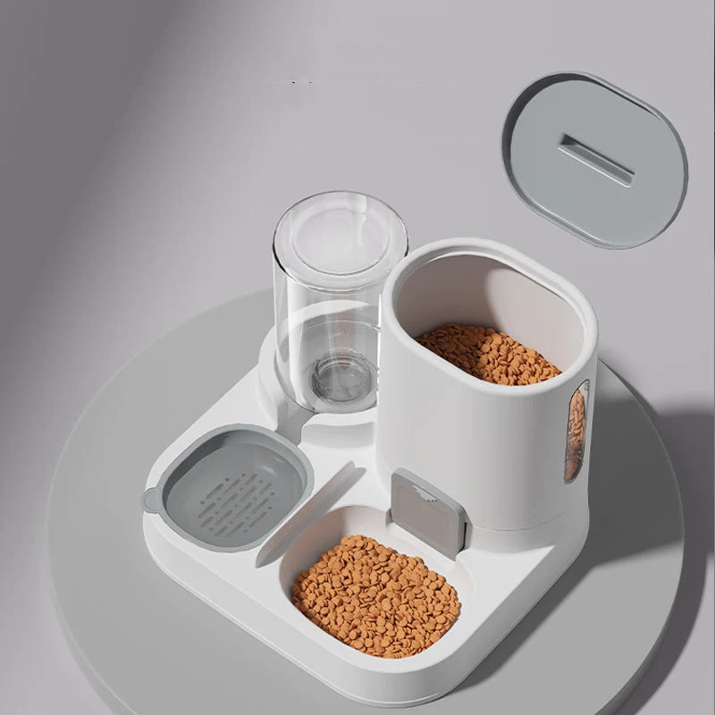 Pet feeding and drinking bowl