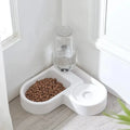 Dual use Multi functional Drinking And Feeding Love Pet Bowl