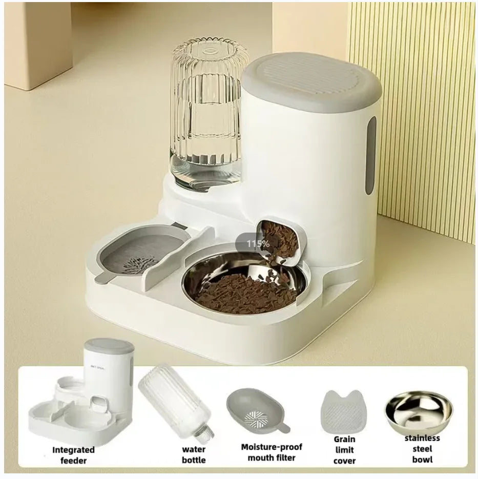 Automatic Pet Feeder Water Dispenser