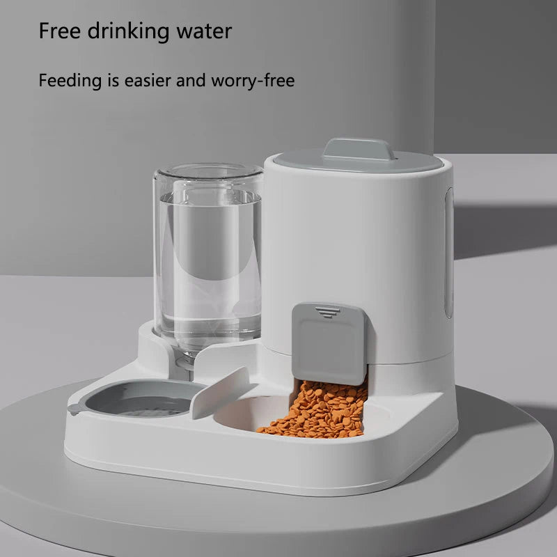 Pet feeding and drinking bowl